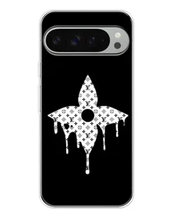Чехол для Google Pixel 9 Pro XL с картинкой «Цветочная монограмма»