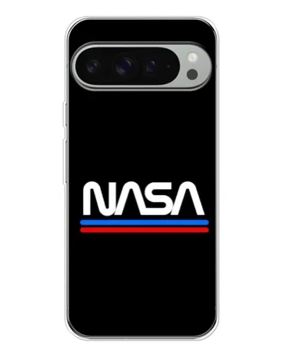 Чехол для Google Pixel 9 Pro XL с картинкой «NASA — классика Red Blue»