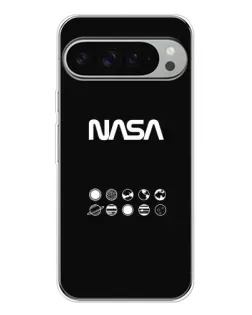 Чехол для Google Pixel 9 Pro XL с картинкой «NASA — технический принт»