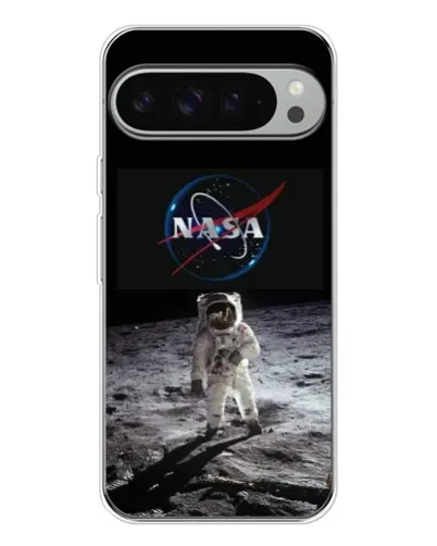 Чехол для Google Pixel 9 Pro XL с картинкой «Астронавт на Луне»