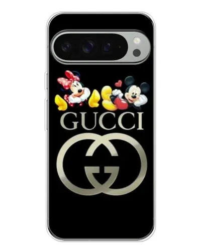 Чехол для Google Pixel 9 Pro XL с картинкой «Gucci — герои Disney»