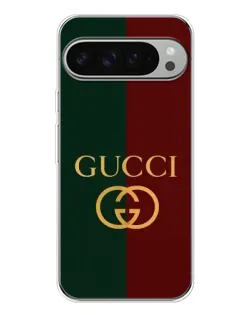 Чохол для Google Pixel 9 Pro XL з картинкою «Gucci — темно-зелений градієнт»