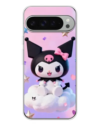 Чехол для Google Pixel 9 Pro XL с картинкой «Куроми на облаке»