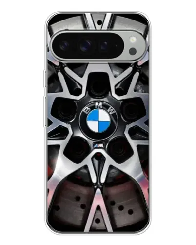 Чехол для Google Pixel 9 Pro XL с картинкой «BMW — деталь диска»