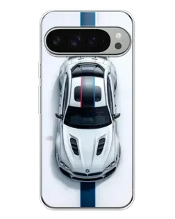Чохол для Google Pixel 9 Pro XL з картинкою «Вид зверху — BMW M»