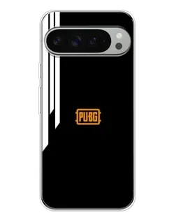 Чехол для Google Pixel 9 Pro XL с картинкой «PUBG — вертикальные линии»