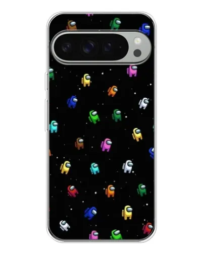 Чехол для Google Pixel 9 Pro XL с картинкой «Экипаж Among Us»