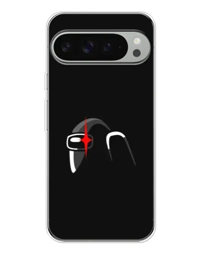 Чехол для Google Pixel 9 Pro XL с картинкой «Among Us шлем»