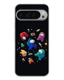 Чехол для Google Pixel 9 Pro XL с картинкой «Among Us космос»