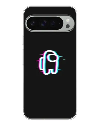 Чехол для Google Pixel 9 Pro XL с картинкой «Among Us неон»