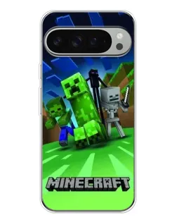 Чехол для Google Pixel 9 Pro XL с картинкой «Команда героев игры»