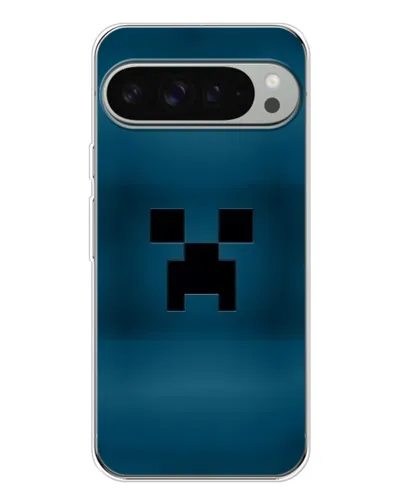 Чехол для Google Pixel 9 Pro XL с картинкой «Крипер текстура»