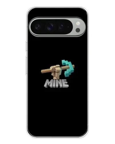 Чехол для Google Pixel 9 Pro XL с картинкой «Алмазная кирка»