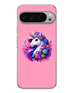 Чехол для Google Pixel 9 Pro XL с картинкой «Сказочный единорог»