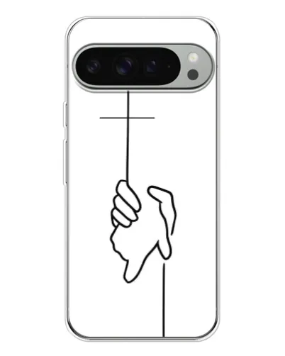 Чехол для Google Pixel 9 Pro XL с картинкой «Рука держит»