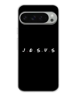 Чехол для Google Pixel 9 Pro XL с картинкой «Точки веры J.E.S.U.S.»
