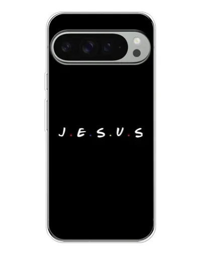 Чехол для Google Pixel 9 Pro XL с картинкой «Точки веры J.E.S.U.S.»
