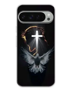 Чехол для Google Pixel 9 Pro XL с картинкой «Голубь и Свет»