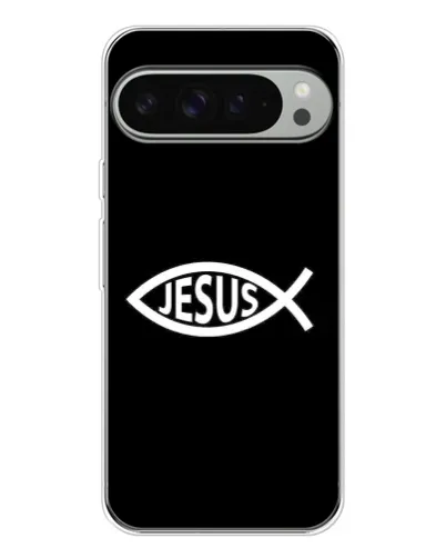 Чехол для Google Pixel 9 Pro XL с картинкой «Классический Jesus»