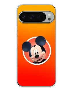 Чехол для Google Pixel 9 Pro XL с картинкой «Mickey в круге»