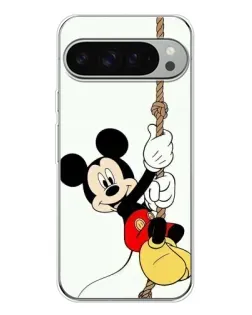 Чехол для Google Pixel 9 Pro XL с картинкой «Mickey на канате»