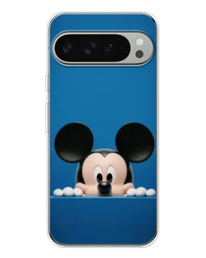 Чехол для Google Pixel 9 Pro XL с картинкой «Микки выглядывает»
