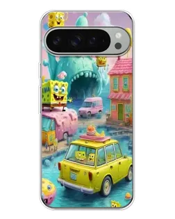 Чехол для Google Pixel 9 Pro XL с картинкой «Монстр-трак приключения»