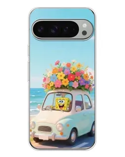 Чехол для Google Pixel 9 Pro XL с картинкой «Автомобильное путешествие»