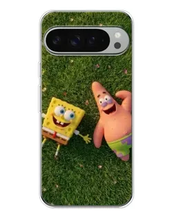 Чехол для Google Pixel 9 Pro XL с картинкой «Друзья на лужайке»