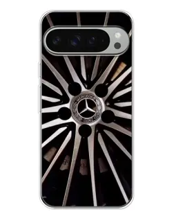 Чехол для Google Pixel 9 Pro XL с картинкой «Диск Mercedes»