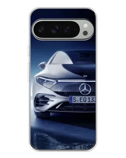 Чехол для Google Pixel 9 Pro XL с картинкой «Mercedes EQ — будущее»