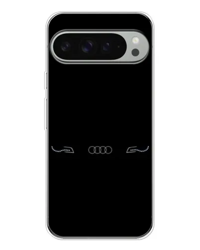 Чехол для Google Pixel 9 Pro XL с картинкой «Audi — световой подпись»