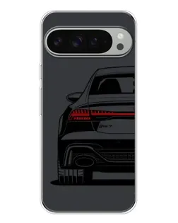 Чехол для Google Pixel 9 Pro XL с картинкой «Задняя часть Audi — арт»