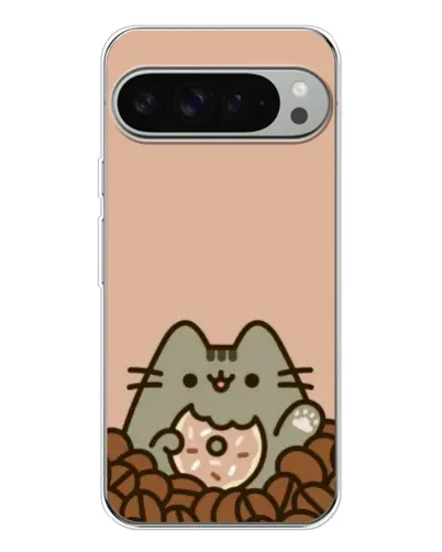 Чехол для Google Pixel 9 Pro XL с картинкой «Кофейный Пушин»