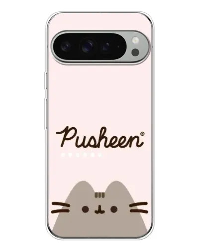 Чехол для Google Pixel 9 Pro XL с картинкой «Pusheen логотип»