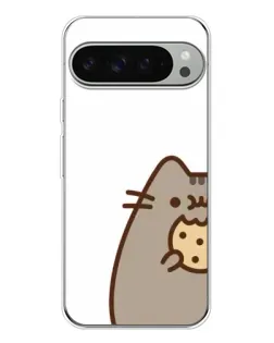 Чехол для Google Pixel 9 Pro XL с картинкой «Пушин с печеньем»