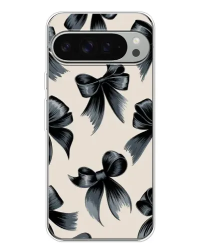 Чехол для Google Pixel 9 Pro XL с картинкой «Банты Coquette»
