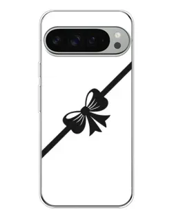 Чехол для Google Pixel 9 Pro XL с картинкой «Диагональный бант»