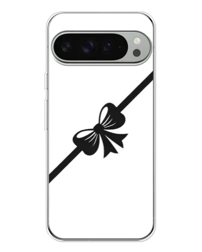 Чехол для Google Pixel 9 Pro XL с картинкой «Диагональный бант»