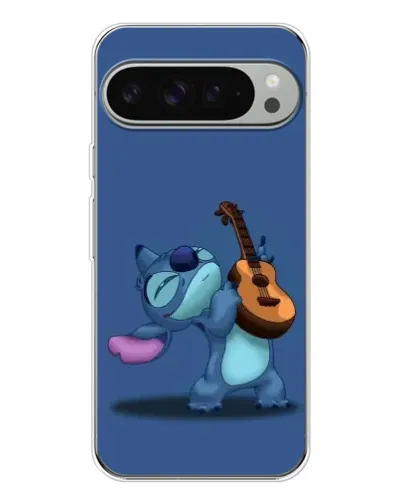 Чехол для Google Pixel 9 Pro XL с картинкой «Стич с укулеле»