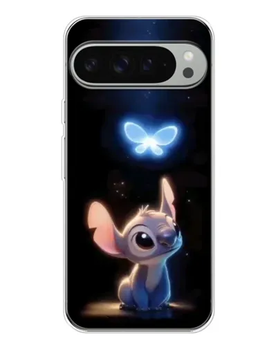 Чехол для Google Pixel 9 Pro XL с картинкой «Сияющий Стич»