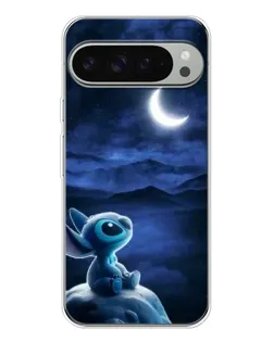 Чехол для Google Pixel 9 Pro XL с картинкой «Лунная ночь Стича»