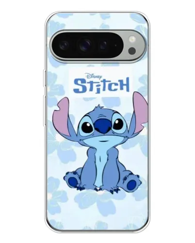 Чехол для Google Pixel 9 Pro XL с картинкой «Stitch среди цветов»