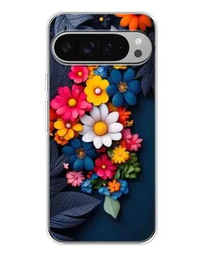 Чехол для Google Pixel 9 Pro XL с картинкой «Цветочная феерия»