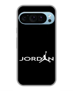 Чехол для Google Pixel 9 Pro с картинкой «Jordan White Logo»