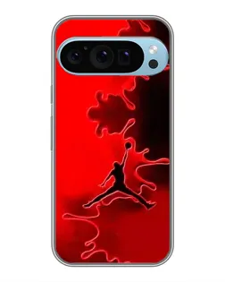 Чехол для Google Pixel 9 Pro с картинкой «Jordan Red Smoke»
