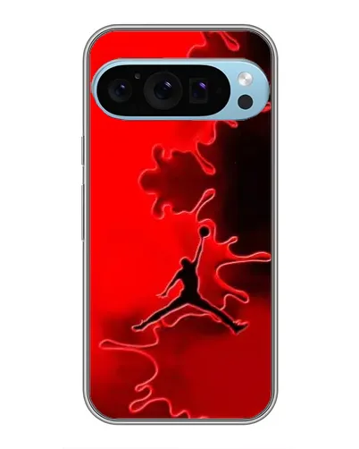 Чехол для Google Pixel 9 Pro с картинкой «Jordan Red Smoke»