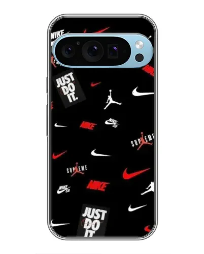 Чехол для Google Pixel 9 Pro с картинкой «Nike Mix Pattern»