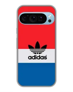 Чехол для Google Pixel 9 Pro с картинкой «Ретро блоки Adidas»