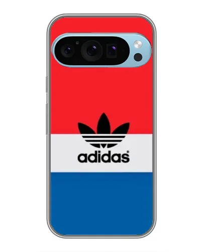 Чехол для Google Pixel 9 Pro с картинкой «Ретро блоки Adidas»